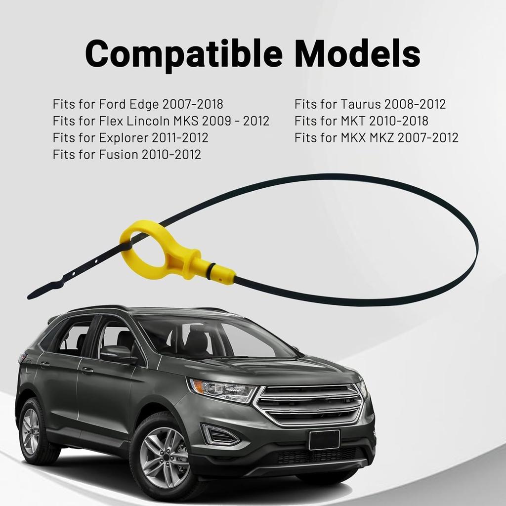 917-369 BA5Z6750A Engine Oil Dipstick Dip Stick Fit for Select Ford & Lincoln Models - Explorer 2011-2012 / Fusion 2010-2012 / Taurus 2008-2012 /