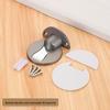 Adjustable Magnetic Aluminum Door Stopper with Anti-Collision Suction Cup