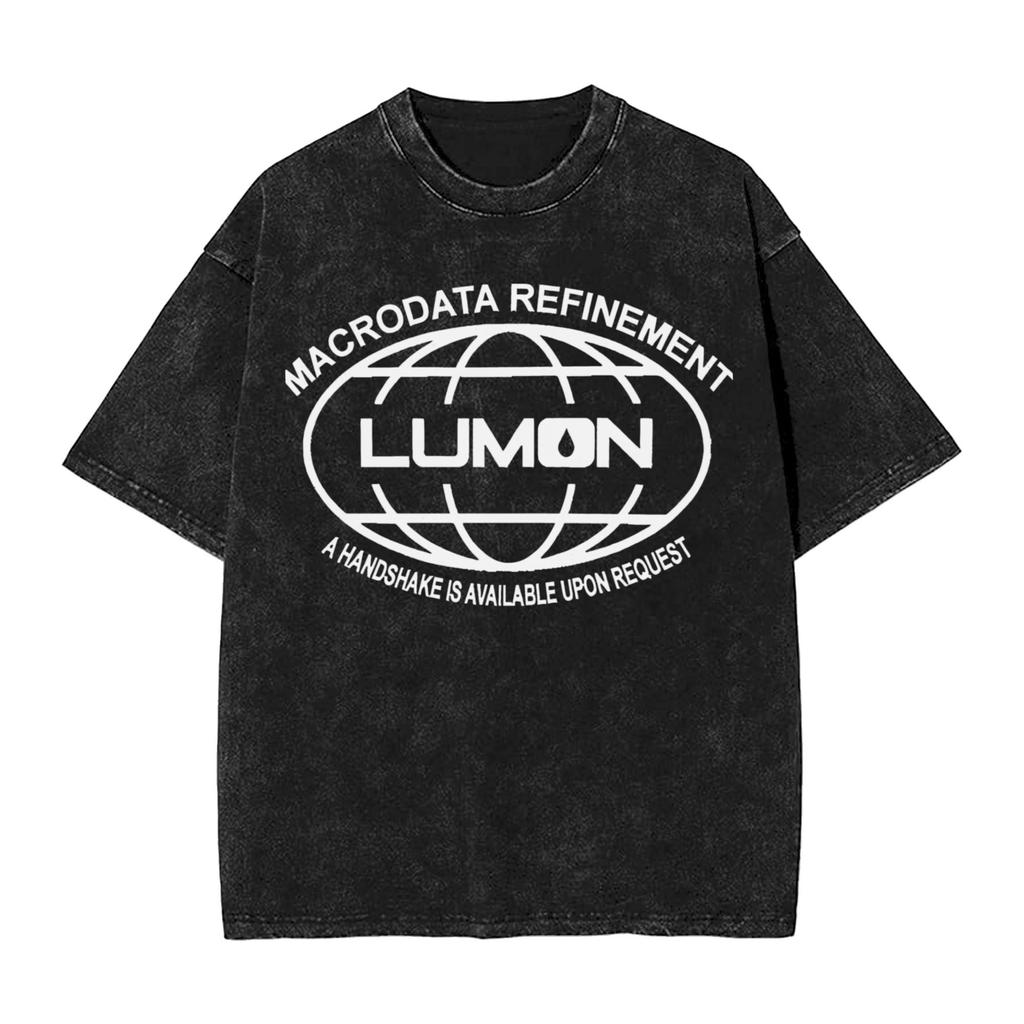 Mens T Shirt Defiant Jazz Severance Tv Show Washed T Shirts Harajuku  Summer Tee Shirt Streetwear Cotton Tops Plus Size 2xl
