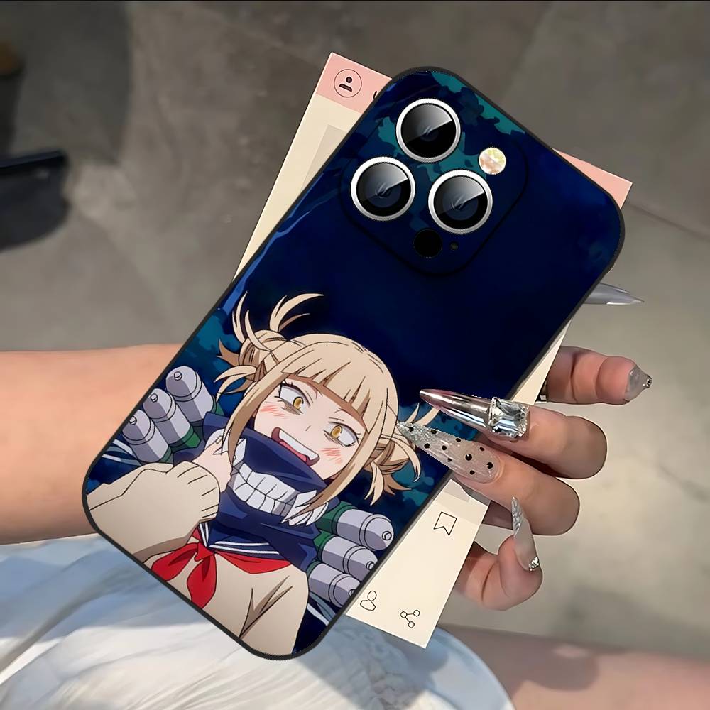 

Крутой аниме чехол для телефона S-Toga Himiko-H для IPhone 17 16 15 14 Plus 13 12 11 Pro Max, прозрачная противоударная задняя крышка iphone17Pro