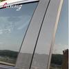 Car Window Door Pillar Posts Trim Cover For Kia Sportage 2011 2012 2013 2014 2015 2016 Stickers Exterior Auto Accessories Interior Mirrors 6