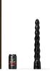 ABS07 THhe Saber All Black Steroid Dildo 33 X 4.5cm - All Black Steroid - Black Dildos