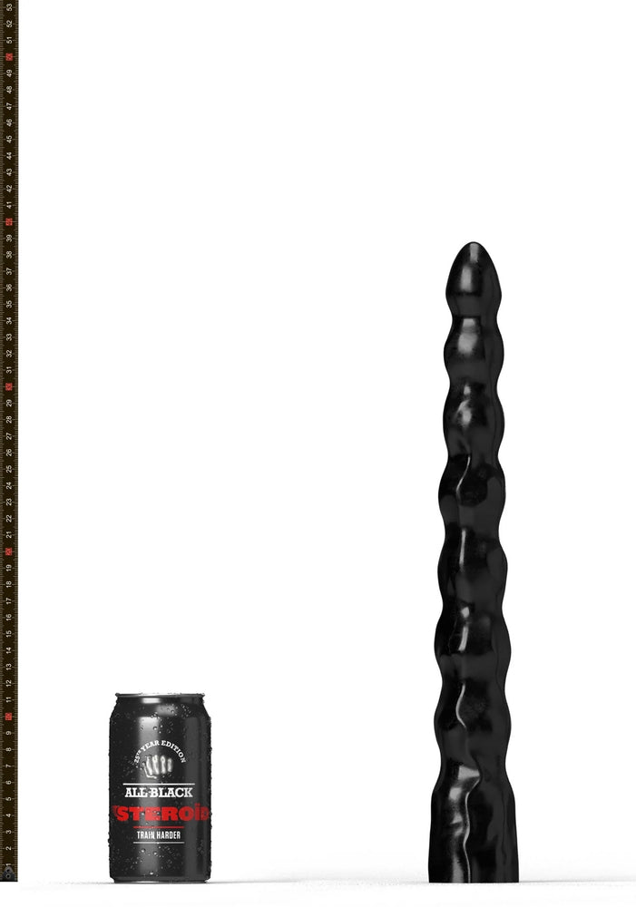 Gode ABS07 THhe Sabre All Black Steroïd 33 x 4.5cm - All Black Steroïd - Dildos Noir