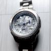 Used Working Item CASIO OCEANUS Radio-controlled Solar Titanium Chronograph