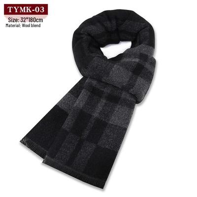 Jdn Tiara Men's Wool Blend Winter Scarf