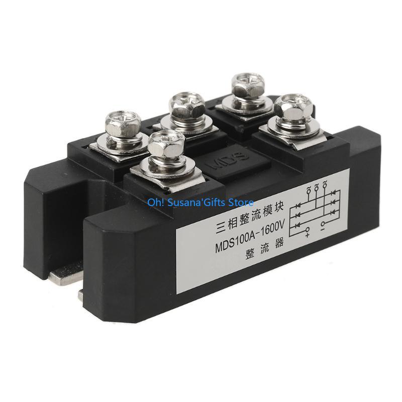 090D Authentic 100A Amp Bridge Rectifier MDS100A 1600V 3-Phase Diode Bridge Rectifier