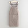 Waterproof Oil Proof Apron Sleeveless Work Clothes Simple Cooking Apron  For Women Men