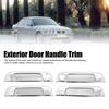 4Pcs Car Exterior Door Handle Cover ABS Chrome Weatherproof Replacement for BMW E36 3-Series E34 5-Series E32 7-Series