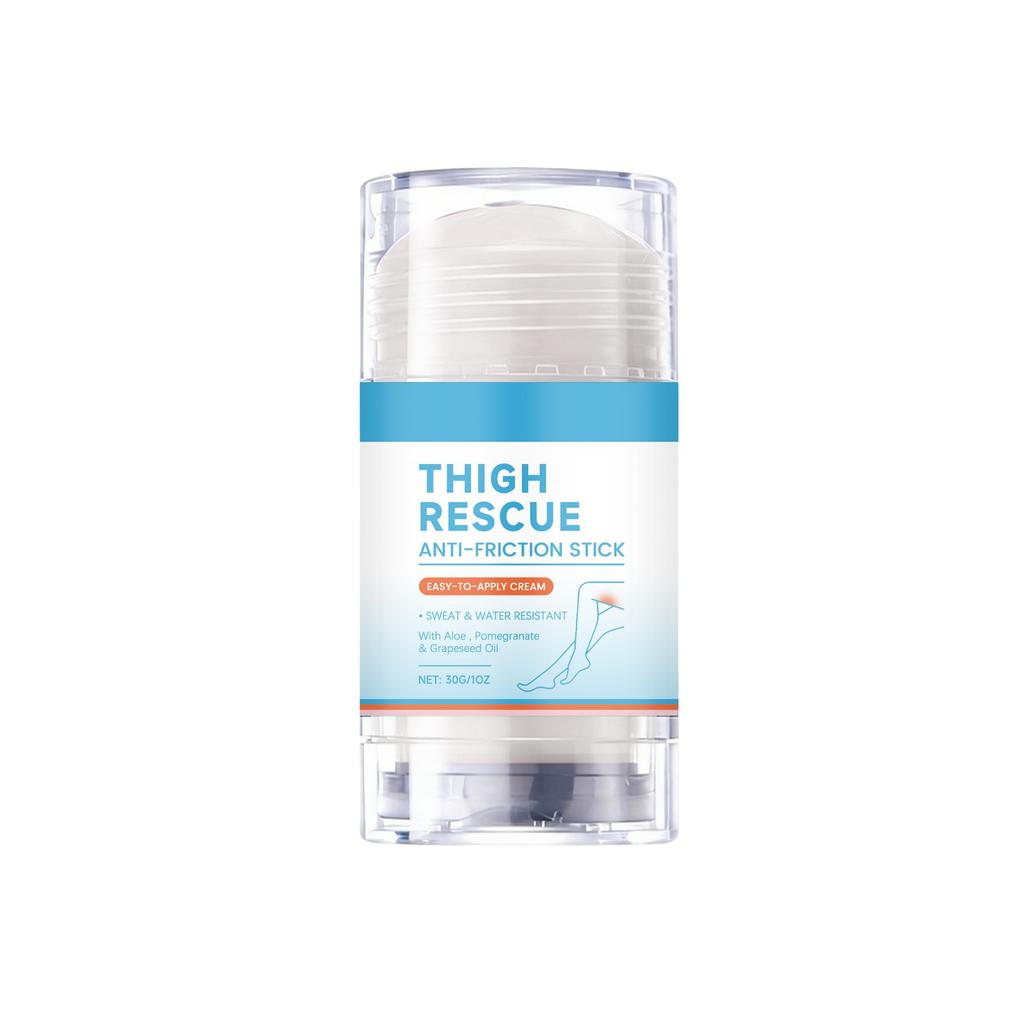 Thigh Rescue Anti-Friction Stick Skin Protection Balm for Chafing Relief and Smooth Barrier Application Suitable for Daily Use and Sensitive Skin