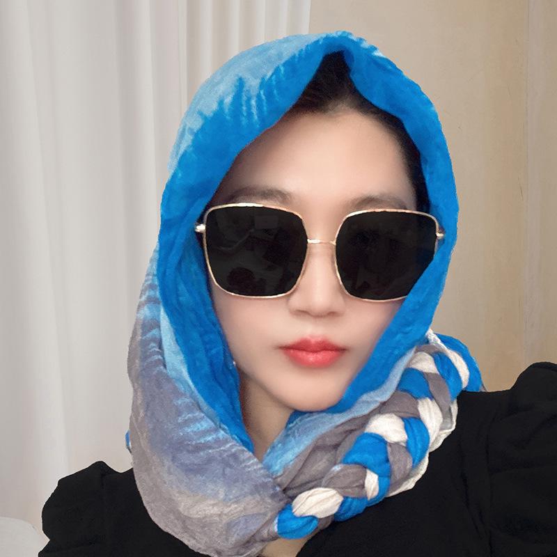 Vielseitiges gerüschtes Stirnband für Mädchen - Modischer Outdoor-Herbst/Winter-Halswärmer