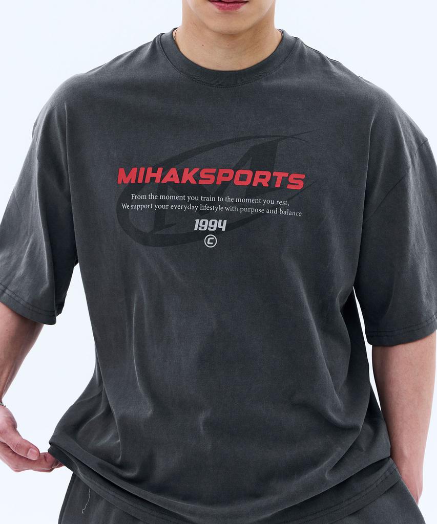 Mihag Performance Stamp Oversized T-Shirt (Pigment)