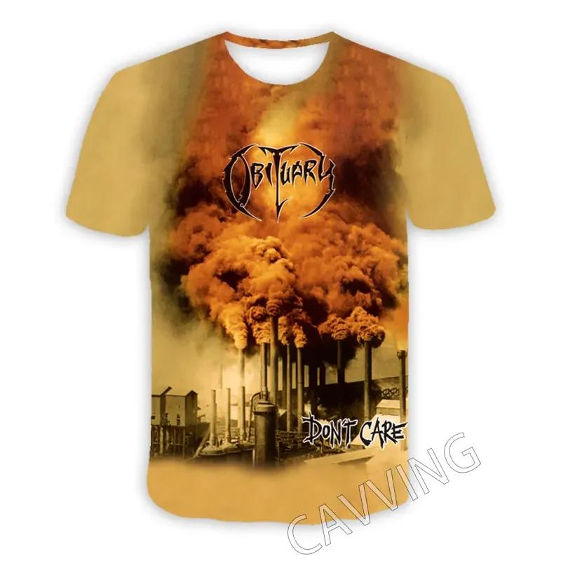 Classic Rock Nachruf 3D-Druck T-Shirts Herren Damen Hip Hop Trend Kurzarm Rundhals T-Shirt Oversized Y2k Oberteile Streetwear Herrenbekleidung