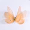 50Pcs 3D Organza Fabric Butterfly Appliques Clothes Sewing Patch  Bridal Hair Accessories