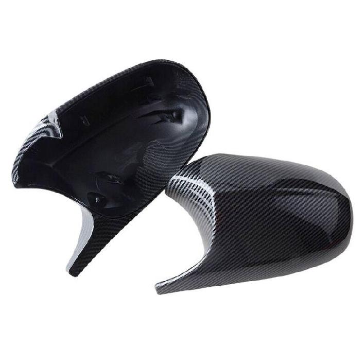 Rear View Mirror Cap Cover Replacement Left Right Gloss Black For BMW E87 E81 E82 E88 E90 E91 E92 E93 51167205291 51167205292