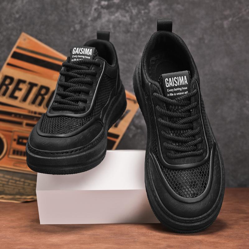 Mode CYYTL Sneaker Sommer Herrenschuhe Lässig Atmungsaktiv Outdoor Wandern Tennis Sport Laufen Slipper Designer Luxus Plateau Mode