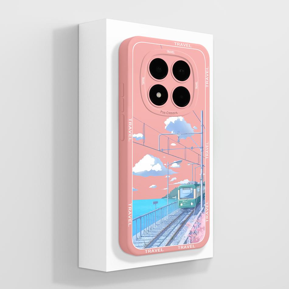 Hülle Für Redmi Note 15 Pro Plus Künstlerischer Stil Vollständige Abdeckung Funda Für Redmi Note15 Hüllen Weicher Flüssigsilikon Handy-Schutz