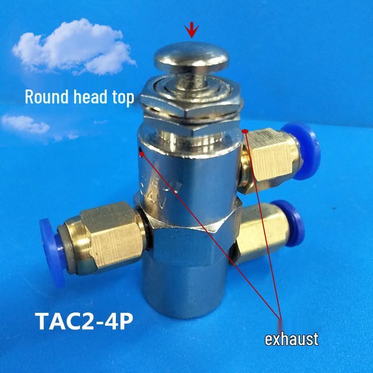 

Пневматичний Ручний Роликовий Клапан TAC2-31V/41V/31P/41P - 1 Вхід, 1 Вихід Різьба