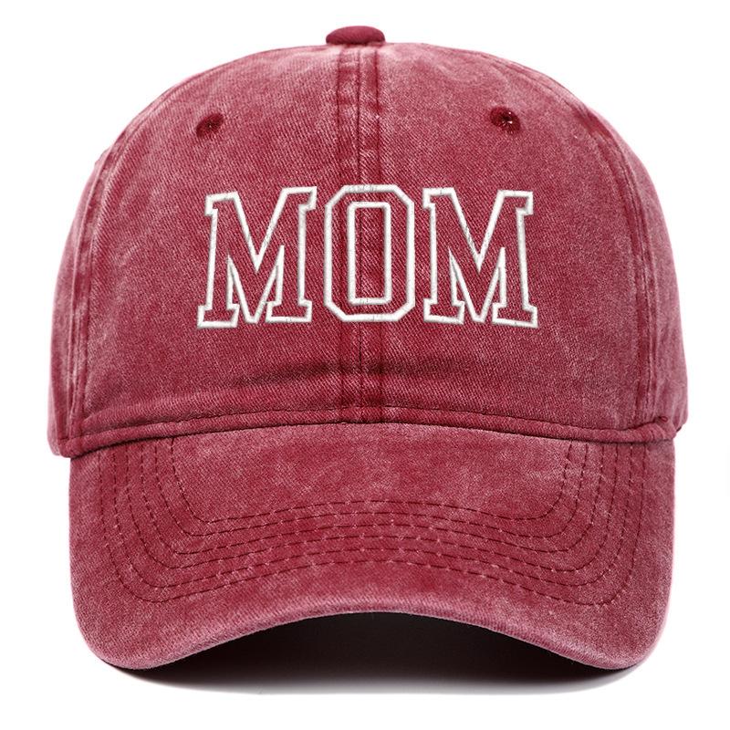 Cross-Border Embroidery Parent-Child Baseball Cap with Sun Protection