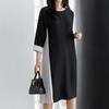 Dedra Women Musit Pleats Dress The Black Opc5006