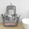 Multifunctional Hanging Cosmetic Bag Portable Wet Dry Wash Toiletry Bag  Men