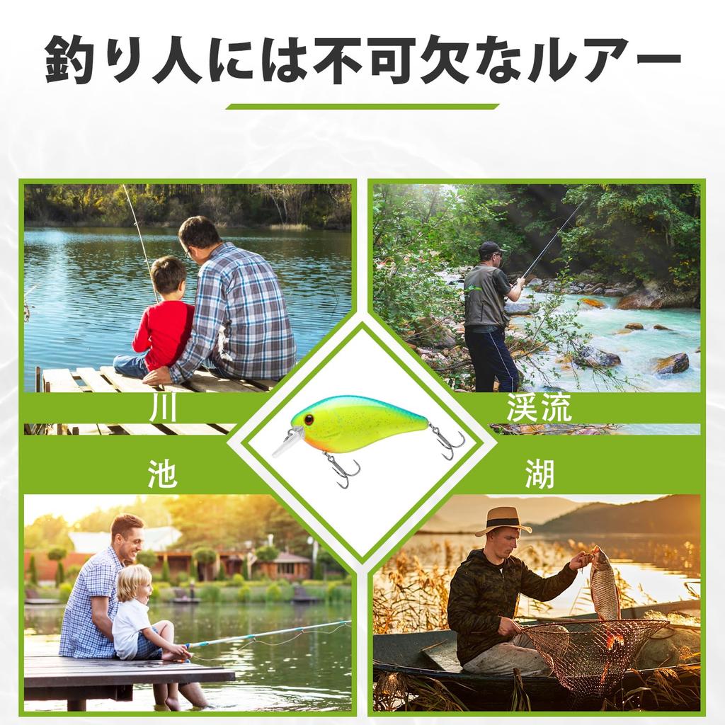 TRUSCEND Fishing Lures for Freshwater and and Lifelike Bass Fishing Lures Saltwater, Bass, Trout, Crappie, Swimbaits, Slow-Sinking