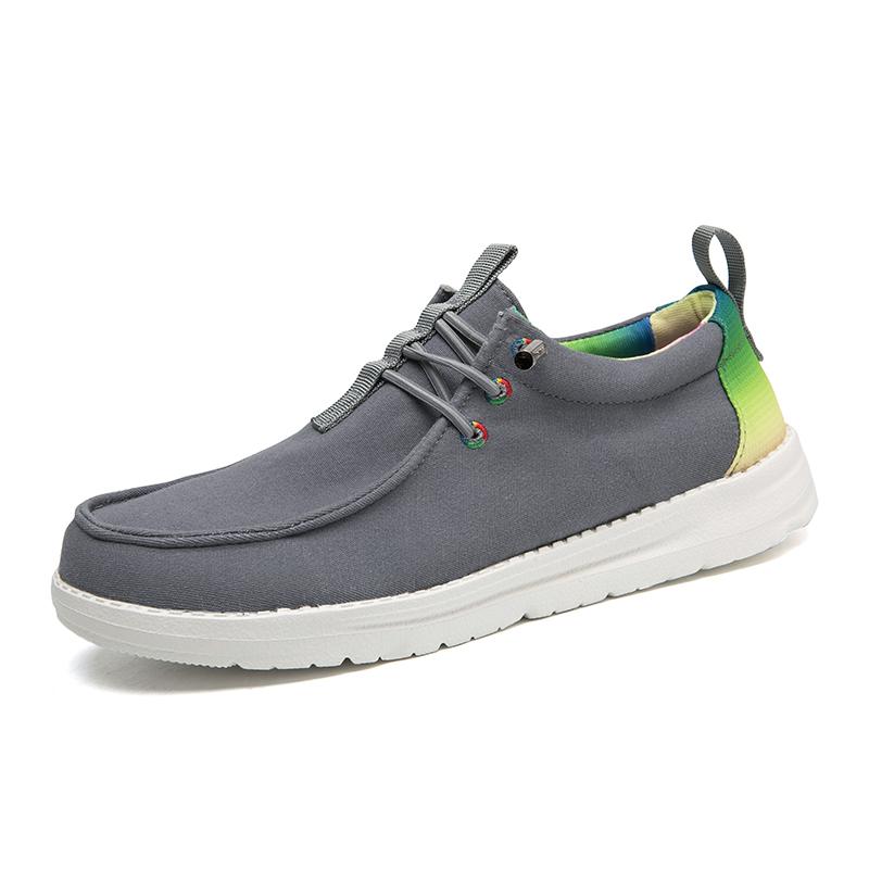 Men's Canvas Shoes Breathable Comfortable Sports Shoes Outdoor Casual Shoes Round Toe Commuting Office Men's Oxford Shoes