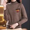 Navava Women Line Point Half Polo Knit Tee Nk2803
