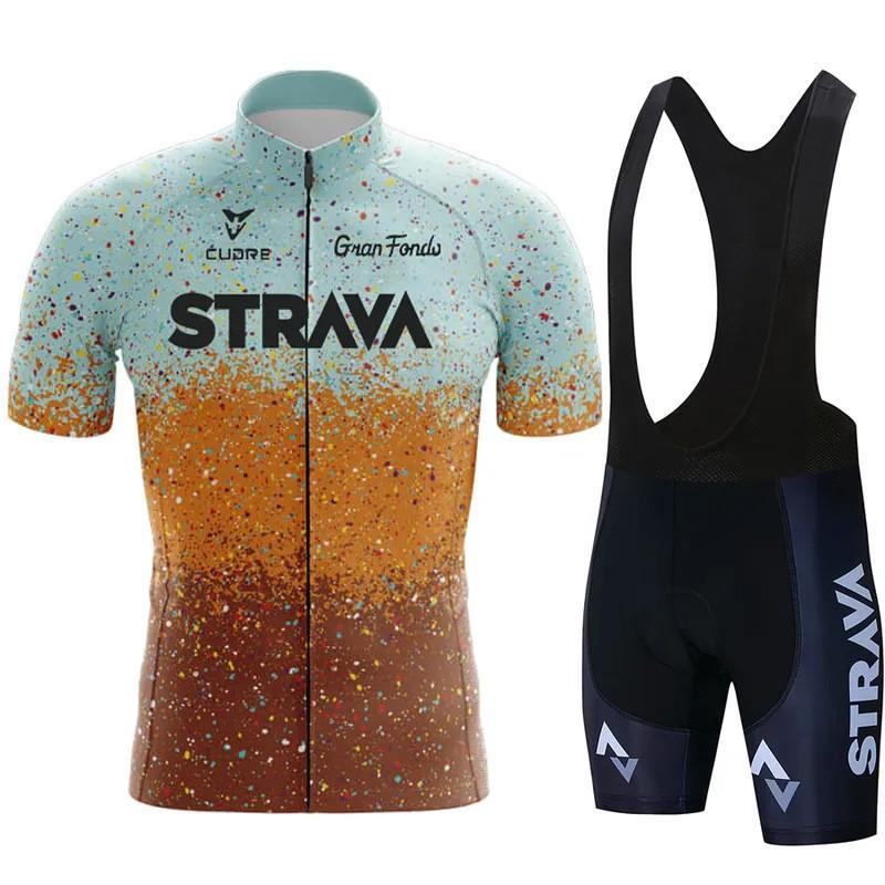 Men Women Cycling Jersey Set Short Sleeve Quick Dry Breathable Performance Bike Apparel Road Racing