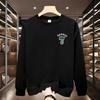 Top-Selling Men's No. 7 Long Sleeve Sweatshirt - Trendy Autumn/Winter High-Quality Hua Cotton Crew Neck.