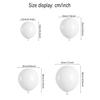 Lots Stock Fast Delivery 117pcs Silvery Pink Latex Balloons for Gender Reveal Baby Shower Birthday Wedding Decorations