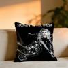 Lady Gaga Cushion Cover Cozy Velvet Throw PillowSoft Warm Cushion For Sofa  Bed