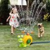 2-in-1 Water Sprinkler Baseball Helicopter Toy For Kids Outdoor Play, Attaches To Garden Hose, Summer Outside Toys Backyard Game Pool.
