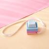 Portable Pocket Stress Relieving Toy with Button Lanyard Anxiety Alleviation for Daily Commute Travel Gifts