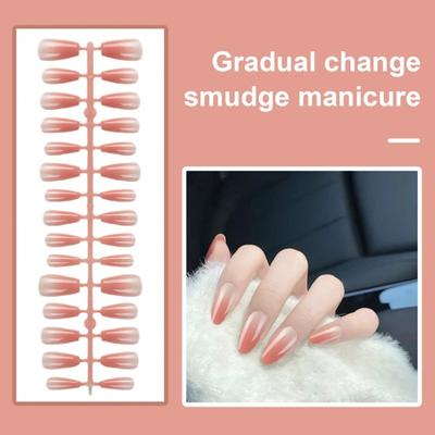 1 sacchetto di fard per unghie sfumato fatto a mano naturale perfetto per unghie finte senza tracce per curvatura naturale