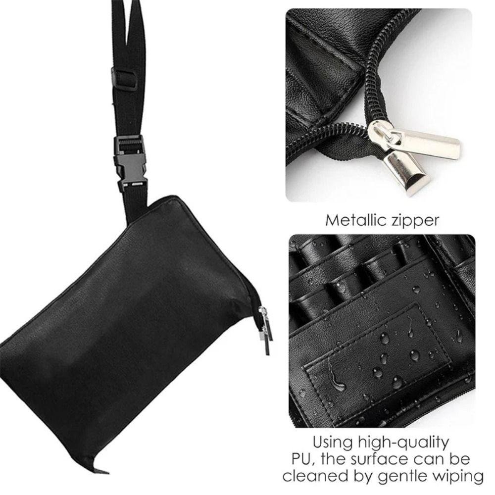 Large Capacity Makeup Brushes Waist Bag Foldable Makeup Tools Storage Bag  Photoshoot