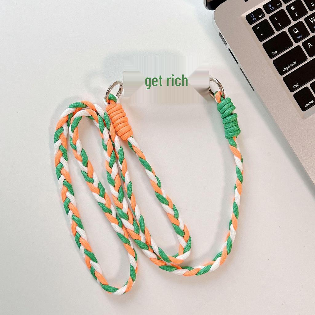Adjustable Crossbody Cartoon Phone Case with Detachable Lanyard - Cute, Anti-Fall Design