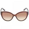 Brown Gradient Cat Eye Ladies Sunglasses Ck19536s 210 55 Multi