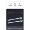 Adjustable Torque Wrench Spanner for Mini Split and Refrigeration System Heavy Duty Wrench with Quick Release 19-110NM