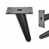 Furniture Leg Foot for Sofa Bed Black MAT Loft H100 Oblique SL012S