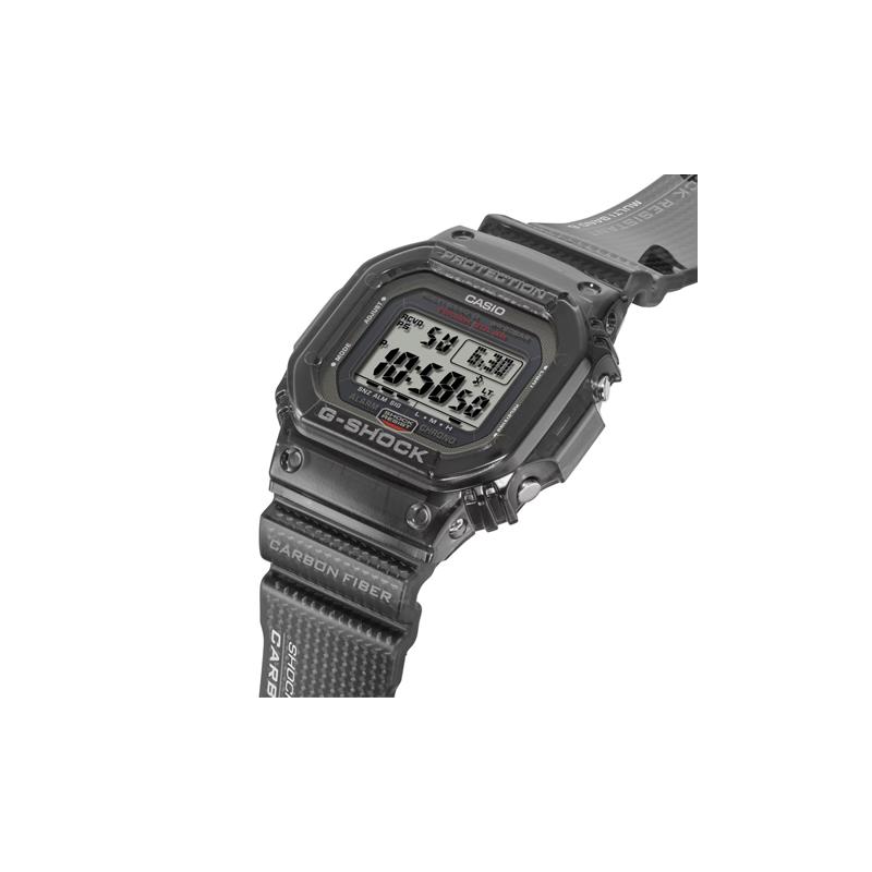 Casio DIGITAL Series-square New Functional Waterproof and Shockproof Quartz Movement Resin Strap Japanese and Korean Watch Men's Watch GW-S5600U-1JF