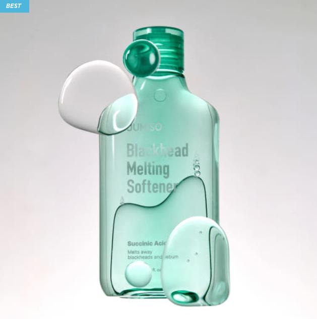 

JUMISO Размягчитель для удаления черных точек 150 мл + 40 ватных дисков – Мягкий уход за черными точками 1 set