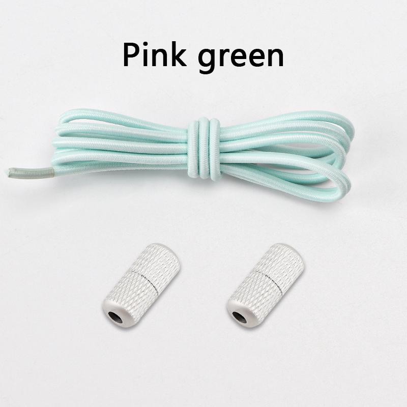 Rubber Elastic Laces No Tie Shoe Laces Shoes Round Shoelaces for Sneakers Without Ties Kids Adult Quick Shoe Lace Rubber Bands
