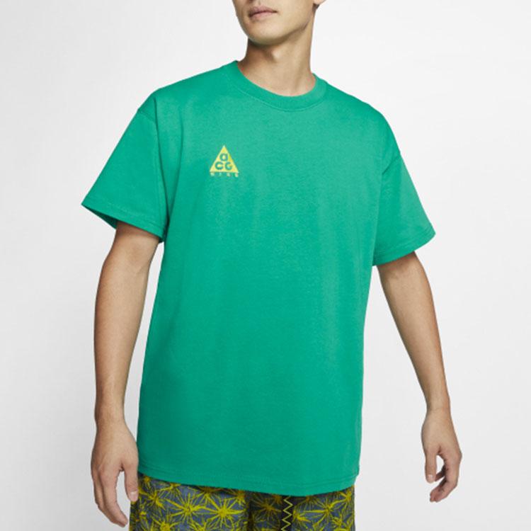 Nike ACG Small Logo Casual Short Sleeve T-Shirt Men Tops Poseidon-Green BQ7343-370
