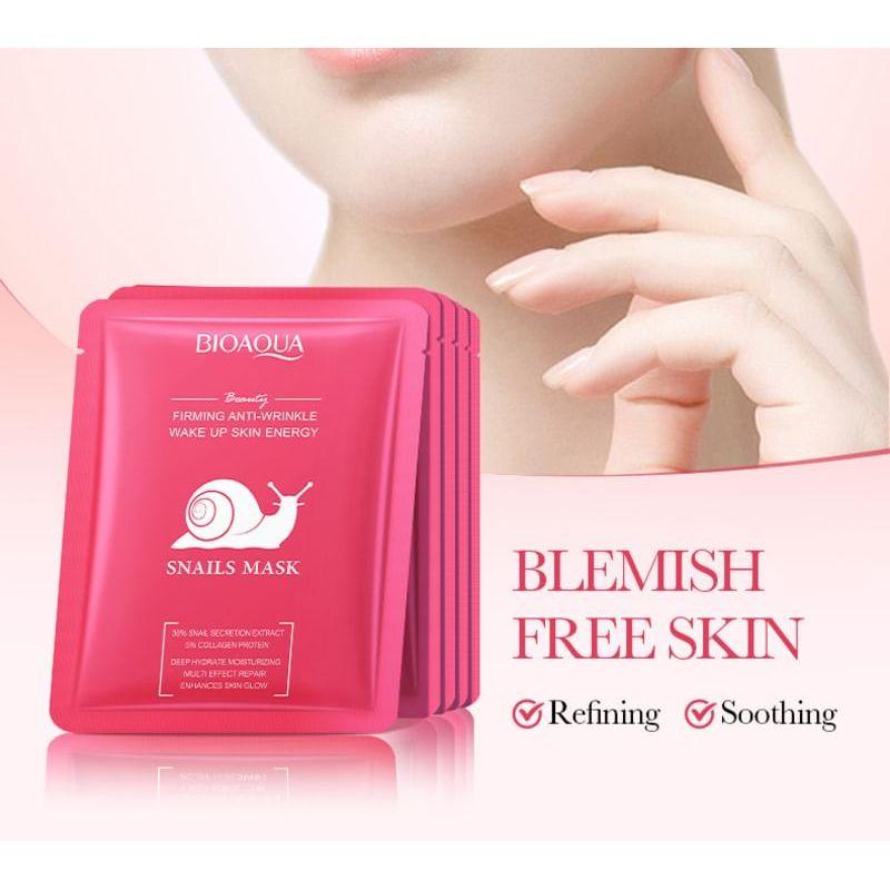 BIOAQUA - Firming Anti-wrinkle Snails Mask
