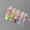 1 Piece Nail Art Decoration Butterfly Angel Fruit 3D Mold DIY Design Silicone Nails Art Mold Self-made Wearing Armor Tools