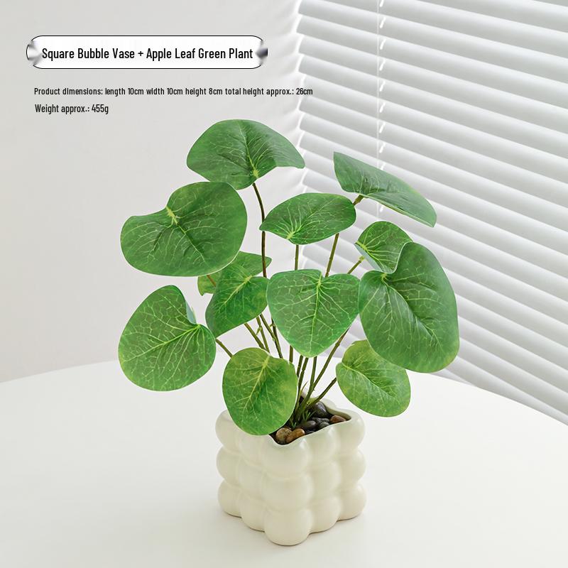 Yapay Çiçek Aranjmanları İçin Zarif Seramik Vazo - Oturma Odası veya Yemek Masası Dekorasyonu İçin Mükemmel