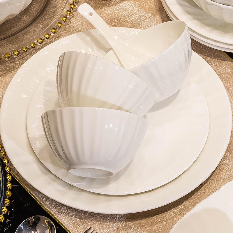 Mod Lanka Premium Embossed Ceramic Dinnerware Set