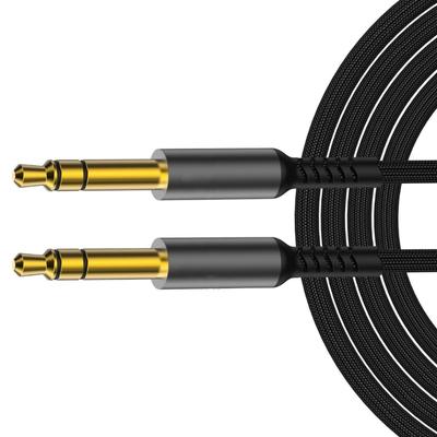1/1.5/2/3/5m TRS Instrument Cable 1/4in 6.35mm Male To Male Mono Port Cable Interconnect Line Stereo Audios Cord