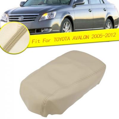 Console Lid Center Armrest Cover Microfiber Leather For TOYOTA AVALON 2005-2012