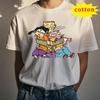 Ed Ed N Eddy Unisex bedrucktes T-Shirt Modisches lässiges und bequemes kurzärmeliges Oberteil aus reiner Baumwolle